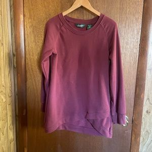 Stillwater Supply Co. Crossover Hem Sweatshirt